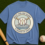 Built For His Glory Baseball "A Season of Grace" Christian Sports Tee
