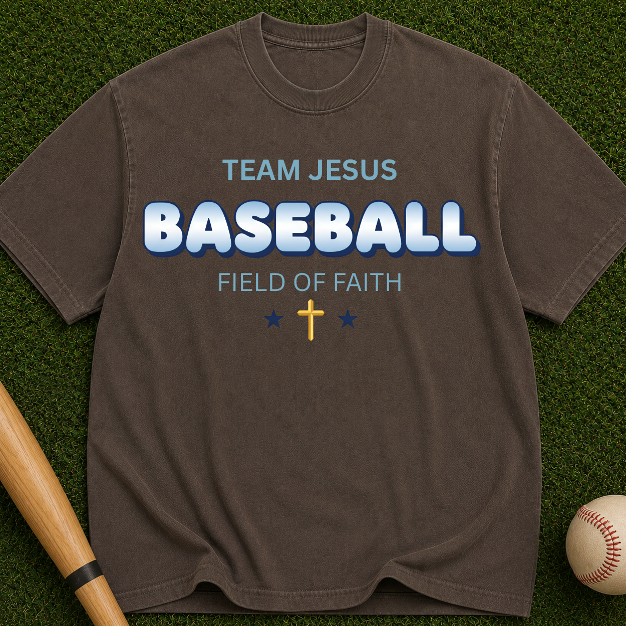 Field of Faith Christian Sports Tee
