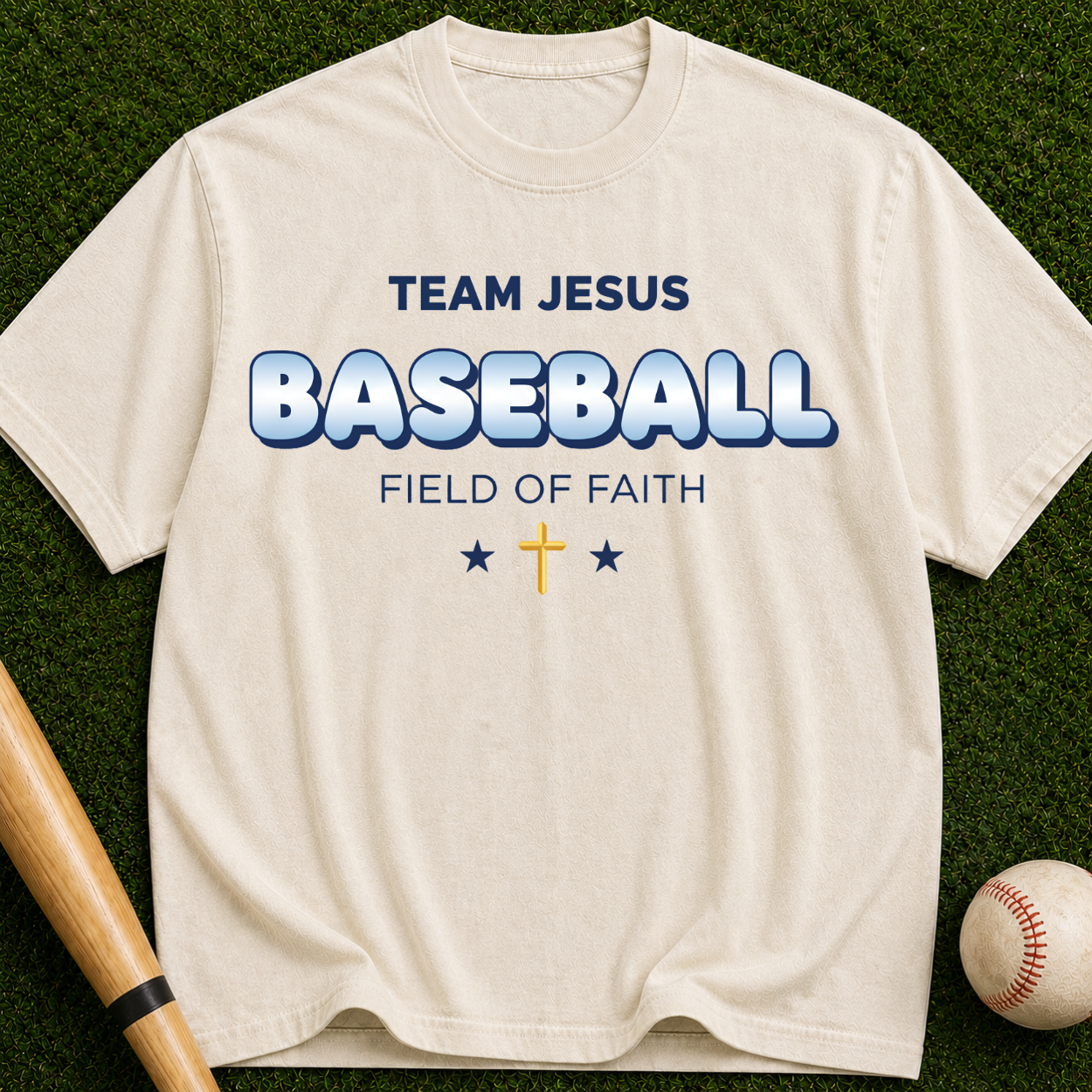 Field of Faith Christian Sports Tee