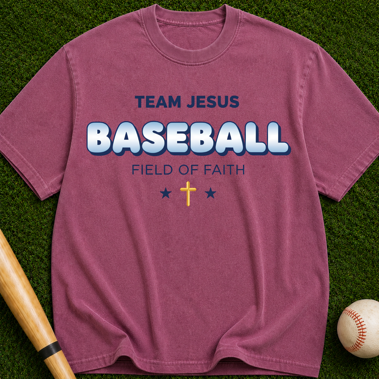 Field of Faith Christian Sports Tee