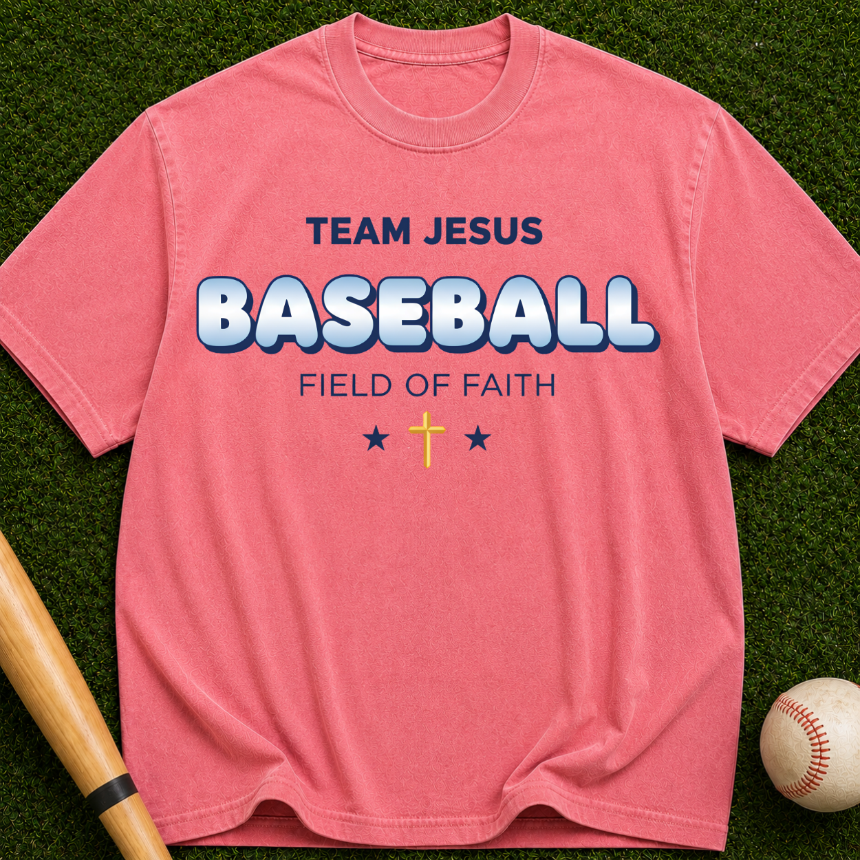 Field of Faith Christian Sports Tee