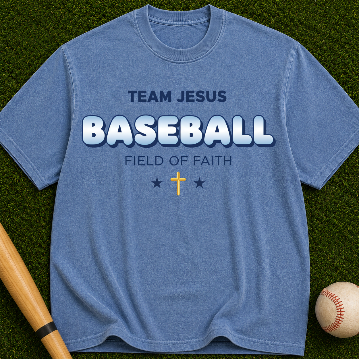 Field of Faith Christian Sports Tee