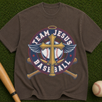 Team Jesus Baseball Graphic Tee
