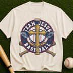 Team Jesus Baseball Graphic Tee