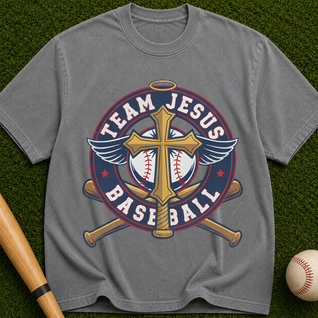 Team Jesus Baseball Graphic Tee