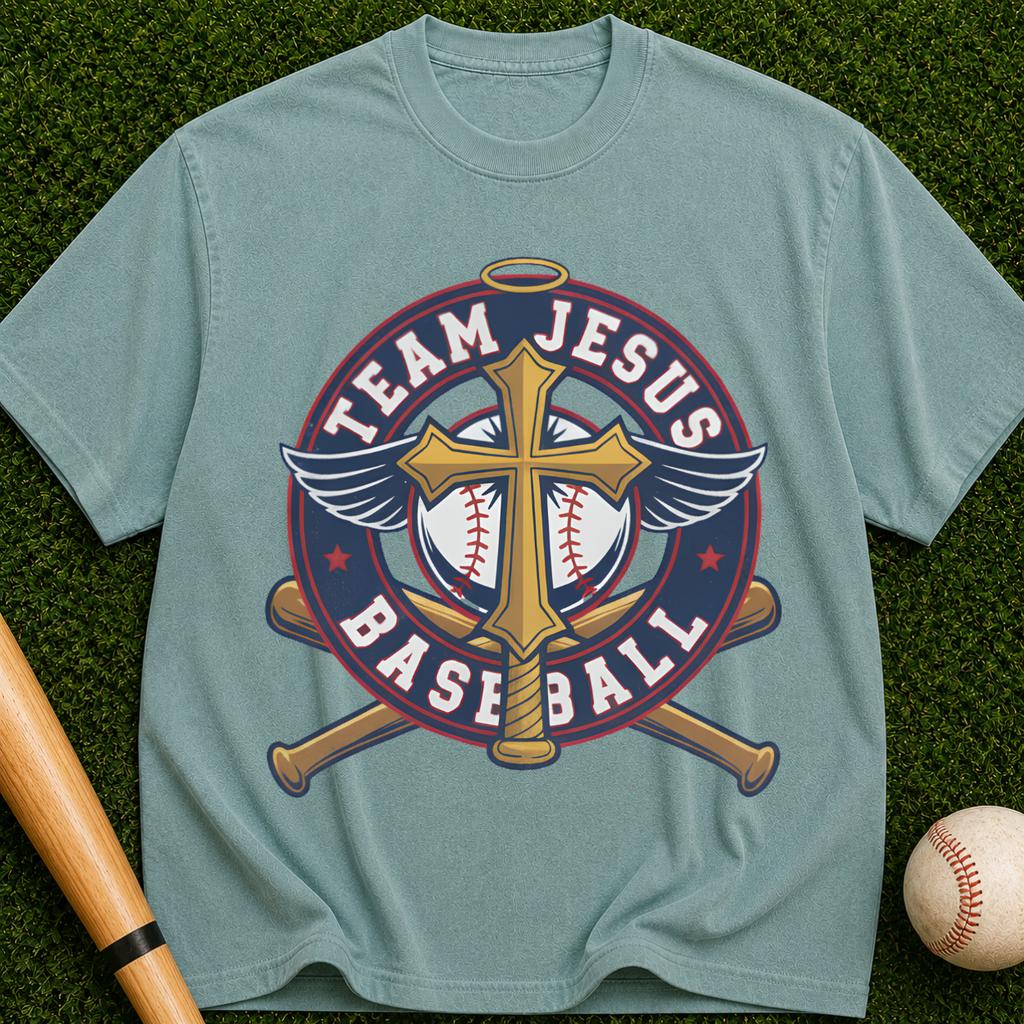 Team Jesus Baseball Graphic Tee