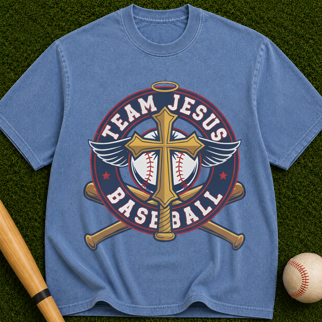 Team Jesus Baseball Graphic Tee