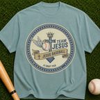 Team Jesus Baseball T-Shirt — Christian Faith & Baseball Graphic Tee