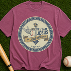 Team Jesus Baseball T-Shirt — Christian Faith & Baseball Graphic Tee