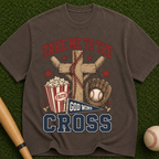 Take Me to the Cross T-Shirt — Christian Faith Baseball Design