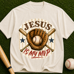 Jesus Is My MVP Baseball T-Shirt