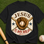 Jesus Is My MVP Baseball T-Shirt