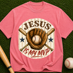 Jesus Is My MVP Baseball T-Shirt