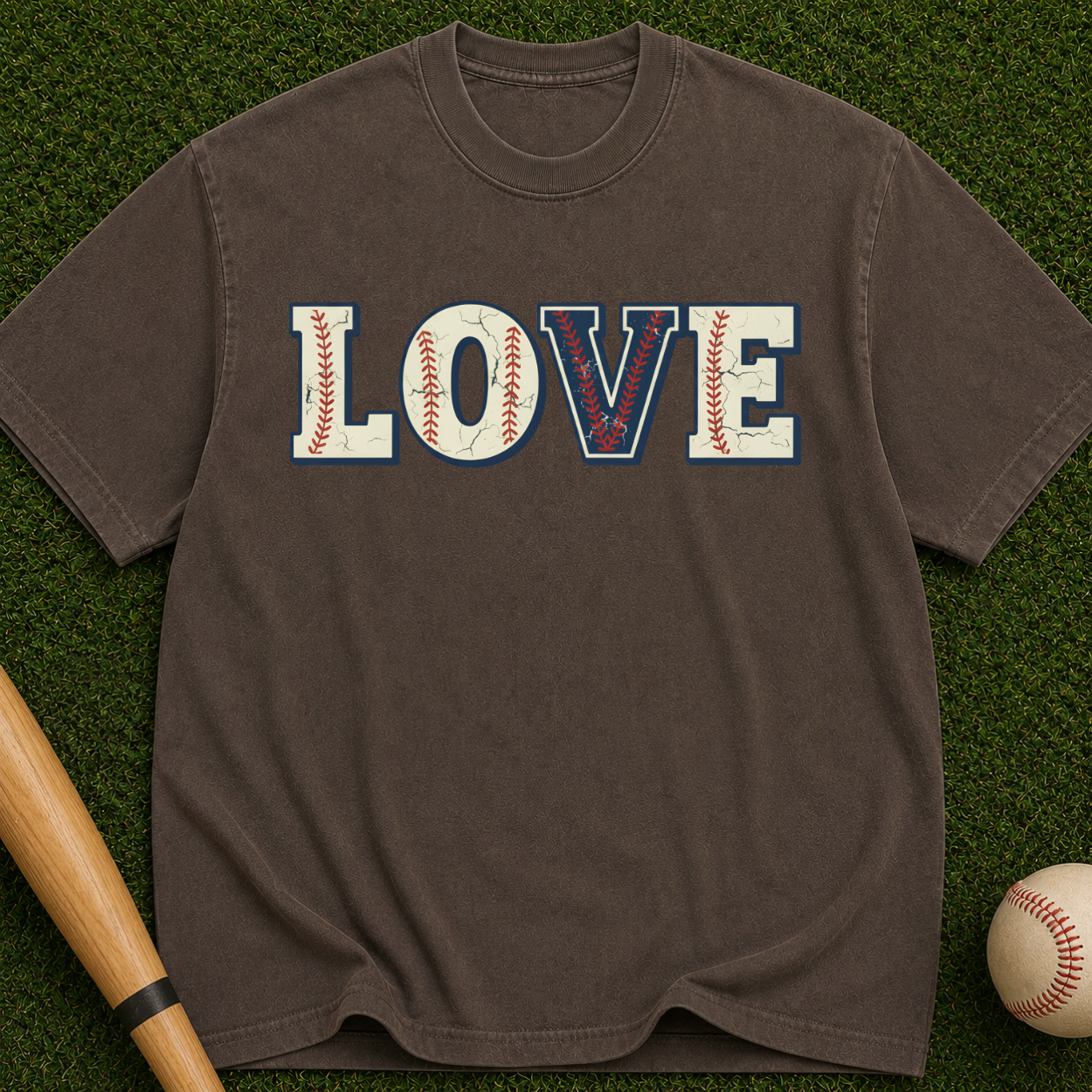 LOVE Graphic T-Shirt — Vintage Lettering Tee for Valentine’s & Everyday Wear