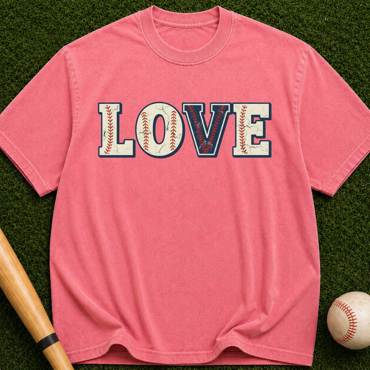 LOVE Graphic T-Shirt — Vintage Lettering Tee for Valentine’s & Everyday Wear