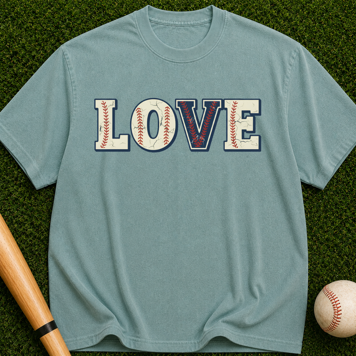 LOVE Graphic T-Shirt — Vintage Lettering Tee for Valentine’s & Everyday Wear