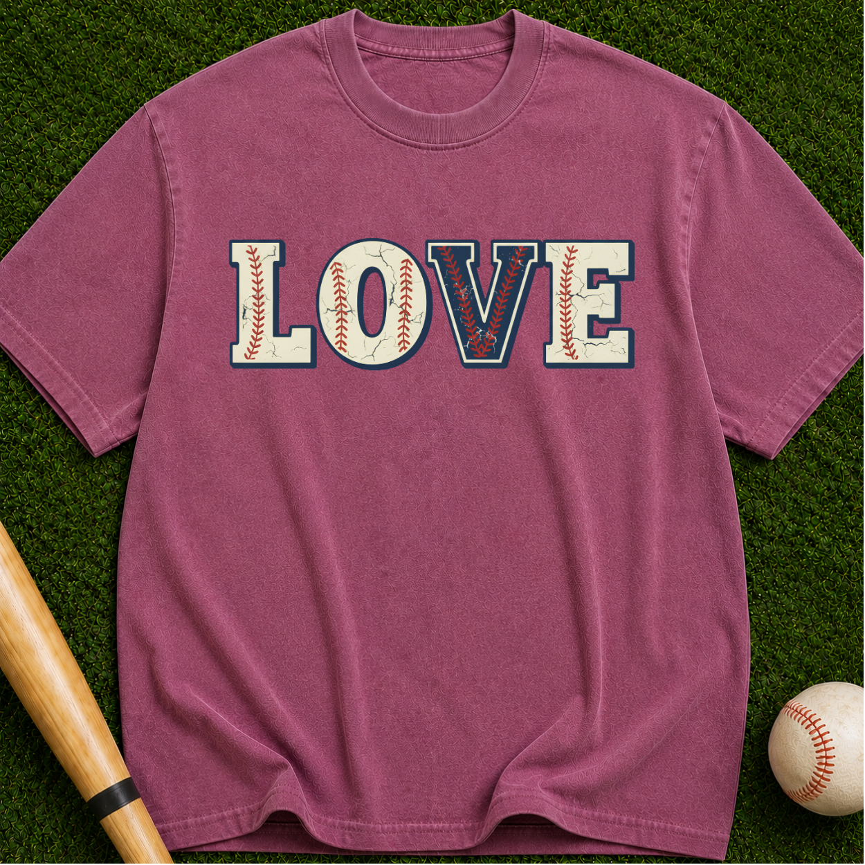 LOVE Graphic T-Shirt — Vintage Lettering Tee for Valentine’s & Everyday Wear