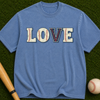 LOVE Graphic T-Shirt — Vintage Lettering Tee for Valentine’s & Everyday Wear