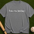 Pura Vida Baseball Tee – Vintage-Style Garment-Dyed T-Shirt