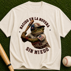 Sin Miedo Baseball  — "Nacido en la Novena" Vintage Graphic Tee