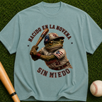 Sin Miedo Baseball  — "Nacido en la Novena" Vintage Graphic Tee