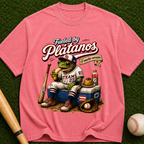 Platanos Baseball Frog — "Fueled by Platanos" Vintage Sport Tee