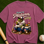 Platanos Baseball Frog — "Fueled by Platanos" Vintage Sport Tee