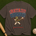 ¡Batazo Coquí! Baseball — Puerto Rican Coquí Mascot, "Sonido de Campeones" Vintage Tee