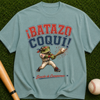 ¡Batazo Coquí! Baseball — Puerto Rican Coquí Mascot, "Sonido de Campeones" Vintage Tee