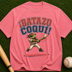 ¡Batazo Coquí! Baseball — Puerto Rican Coquí Mascot, "Sonido de Campeones" Vintage Tee