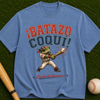 ¡Batazo Coquí! Baseball — Puerto Rican Coquí Mascot, "Sonido de Campeones" Vintage Tee