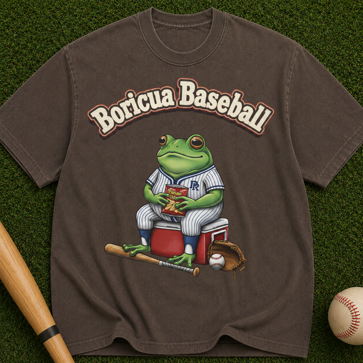 Boricua Baseball - Vintage Puerto Rican Baseball Tee