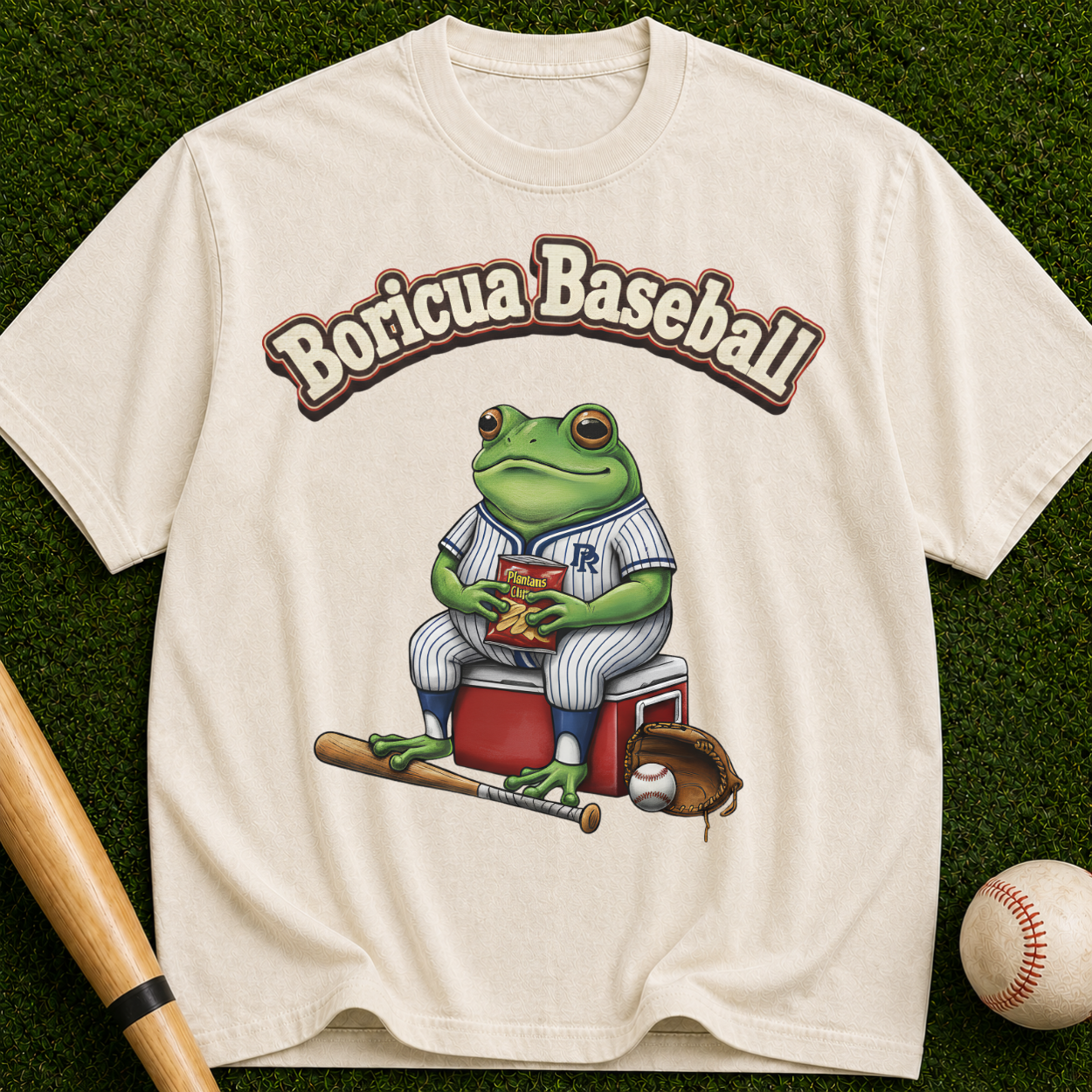 Boricua Baseball - Vintage Puerto Rican Baseball Tee