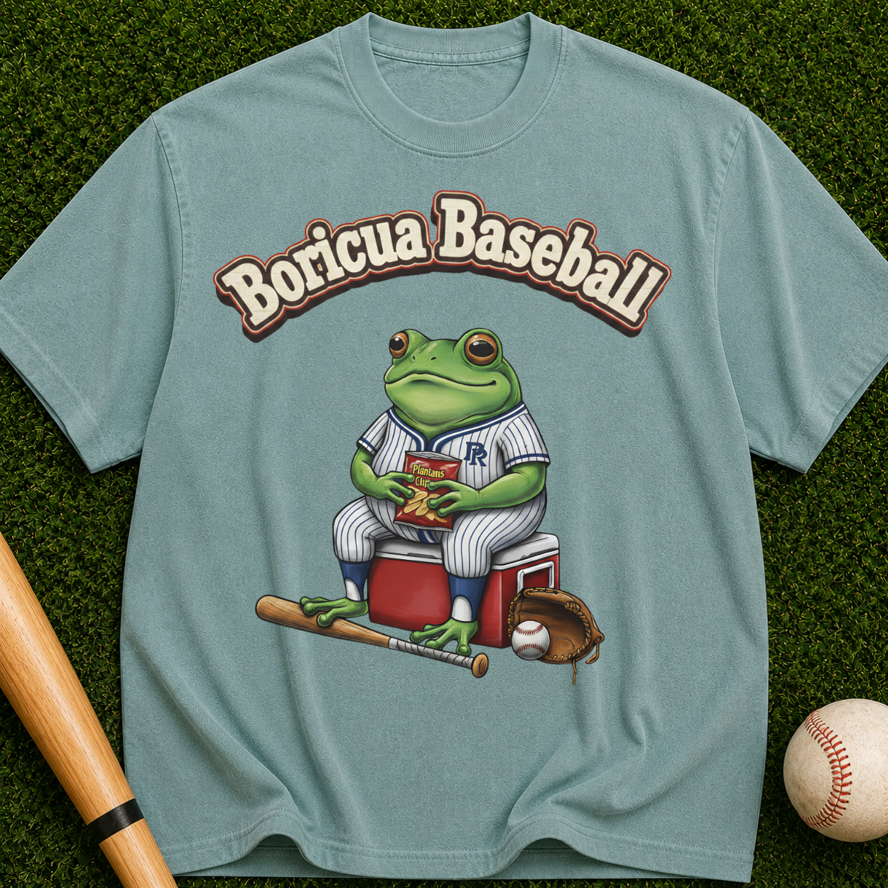 Boricua Baseball - Vintage Puerto Rican Baseball Tee