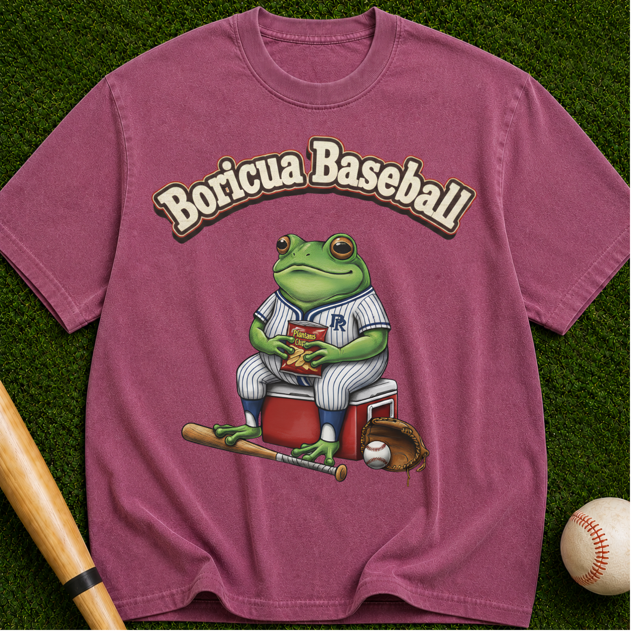 Boricua Baseball - Vintage Puerto Rican Baseball Tee