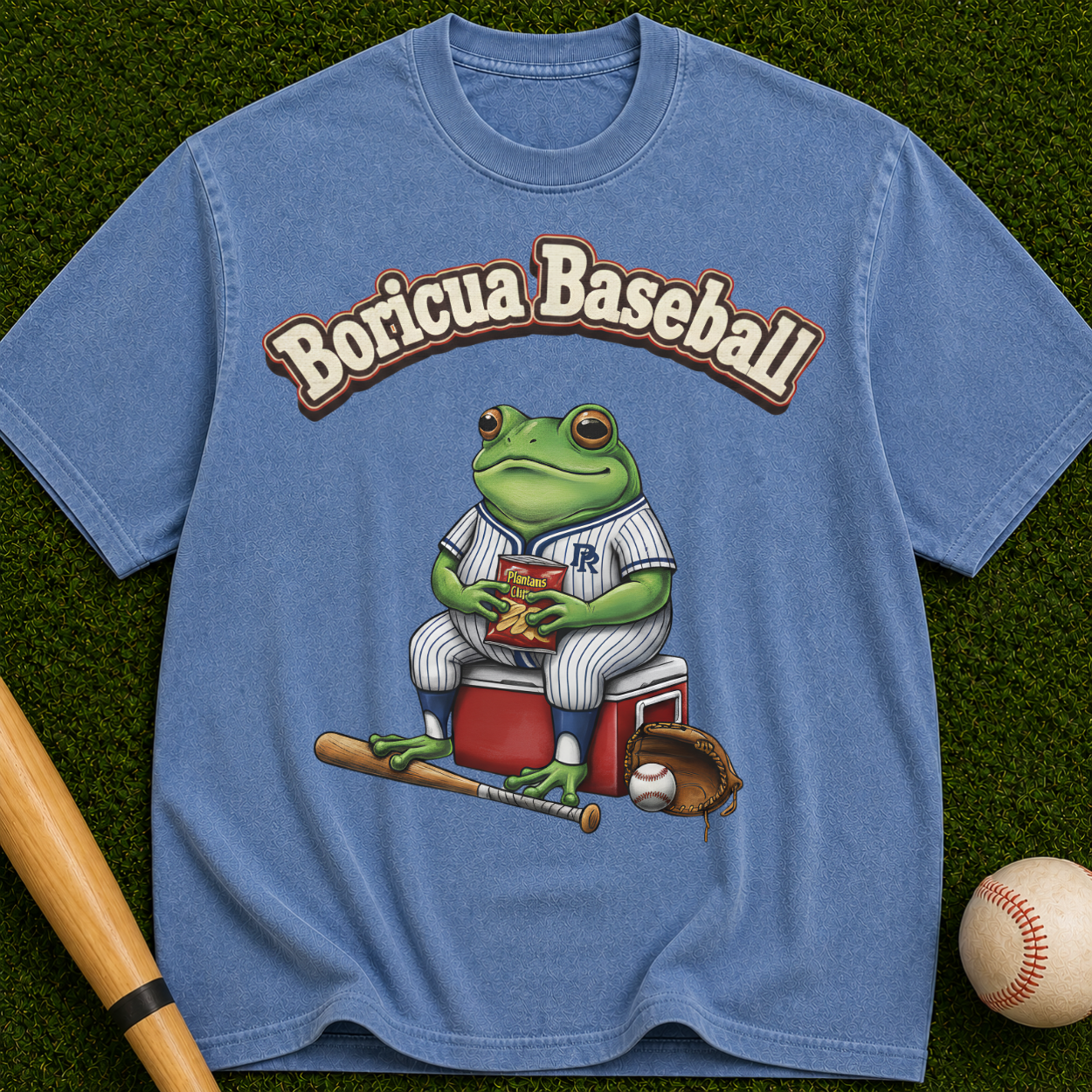 Boricua Baseball - Vintage Puerto Rican Baseball Tee