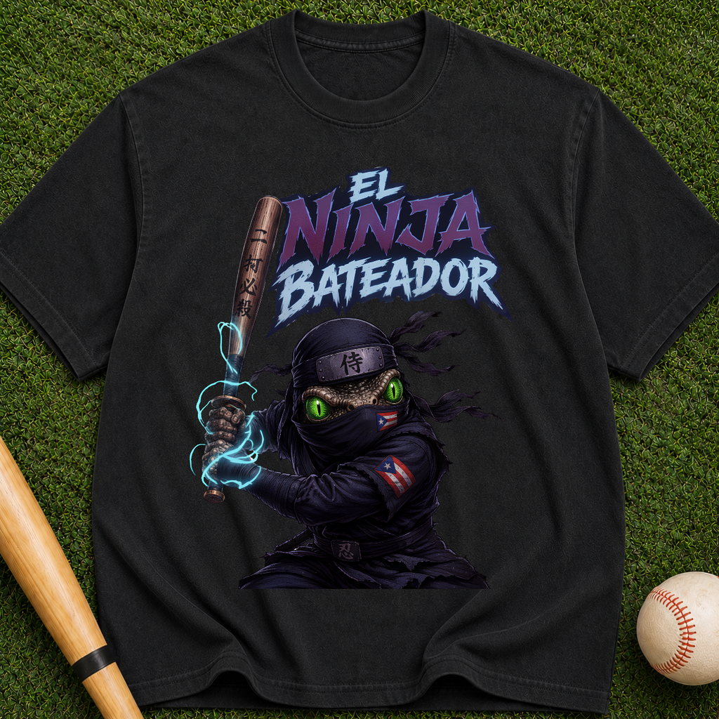 El Ninja Bateador - Baseball Ninja Graphic Tee