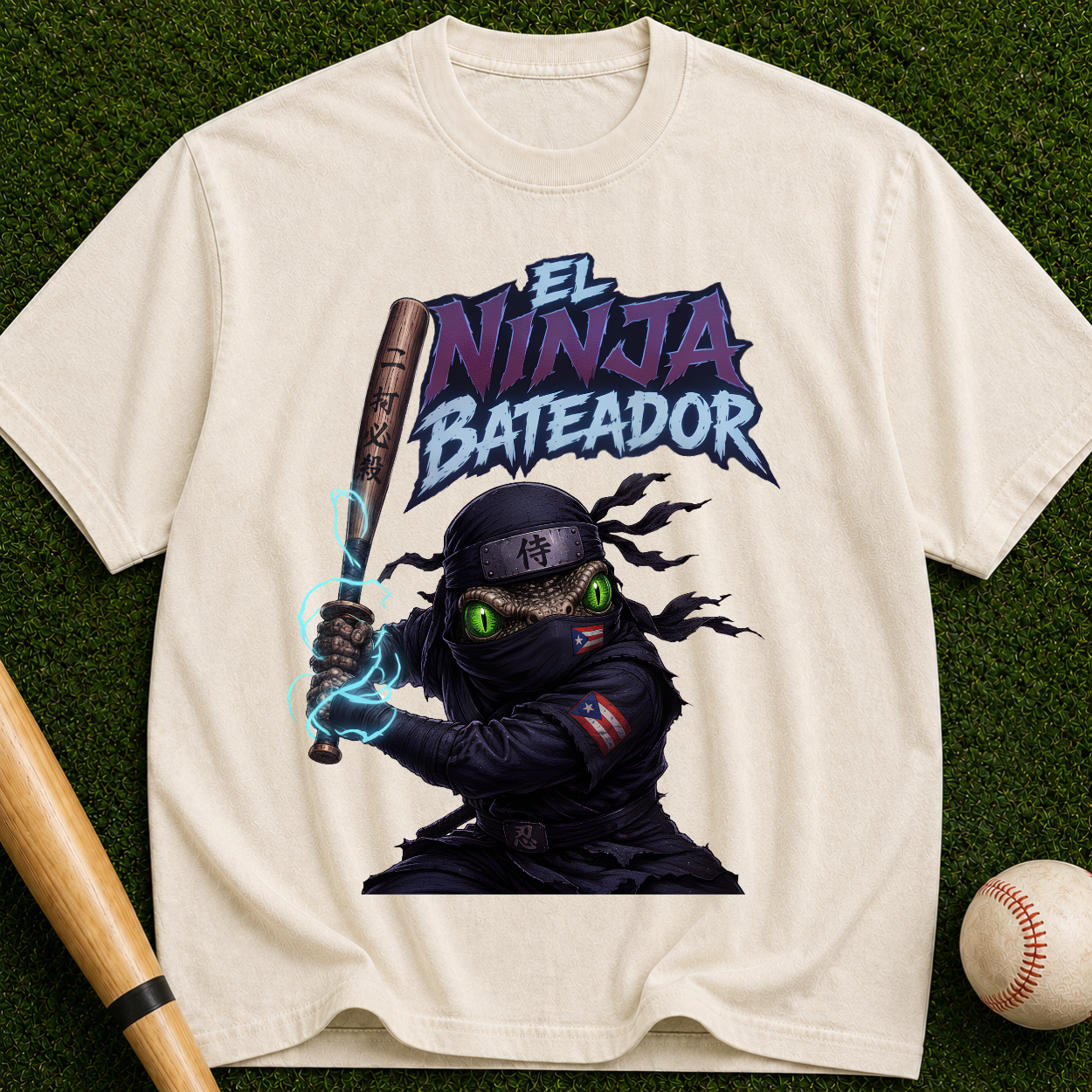 El Ninja Bateador - Baseball Ninja Graphic Tee