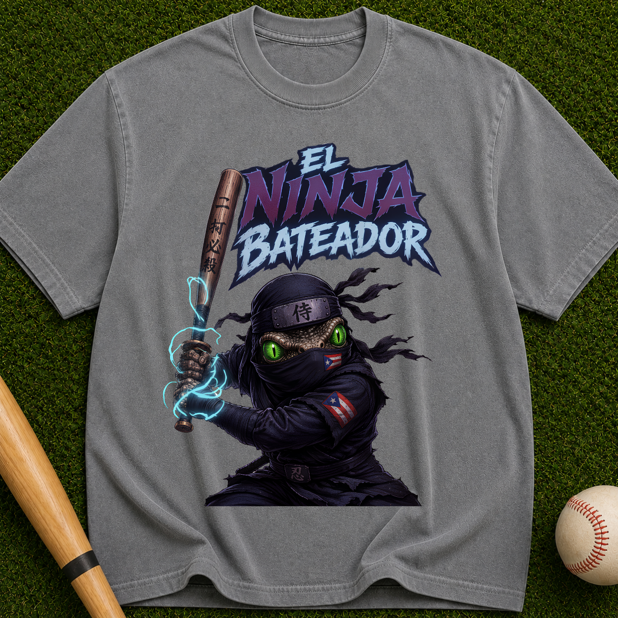 El Ninja Bateador - Baseball Ninja Graphic Tee
