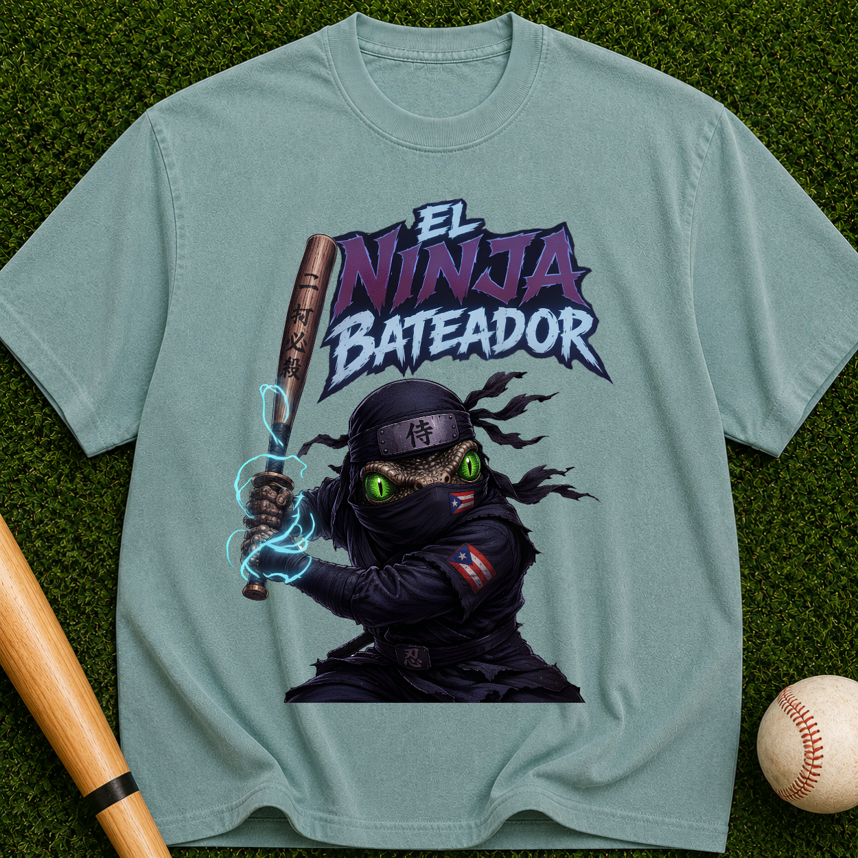 El Ninja Bateador - Baseball Ninja Graphic Tee