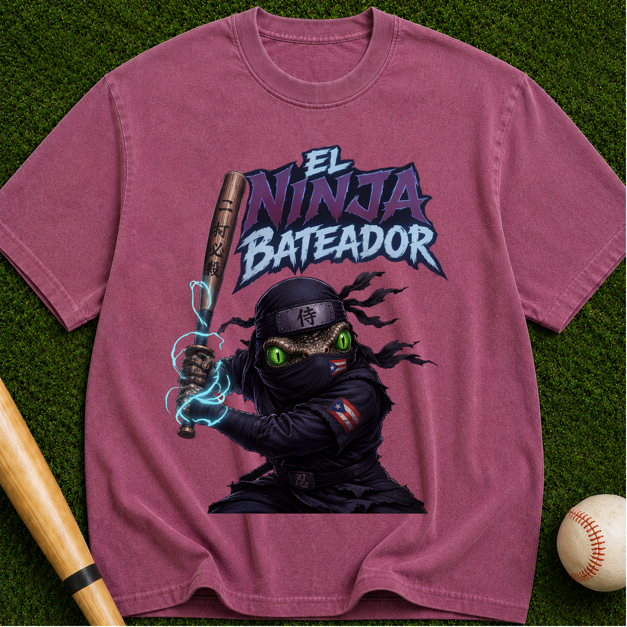 El Ninja Bateador - Baseball Ninja Graphic Tee
