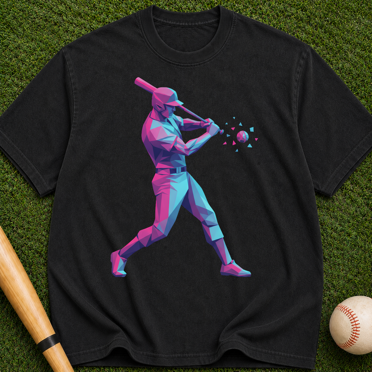 Baseball Batter Graphic T-Shirt
