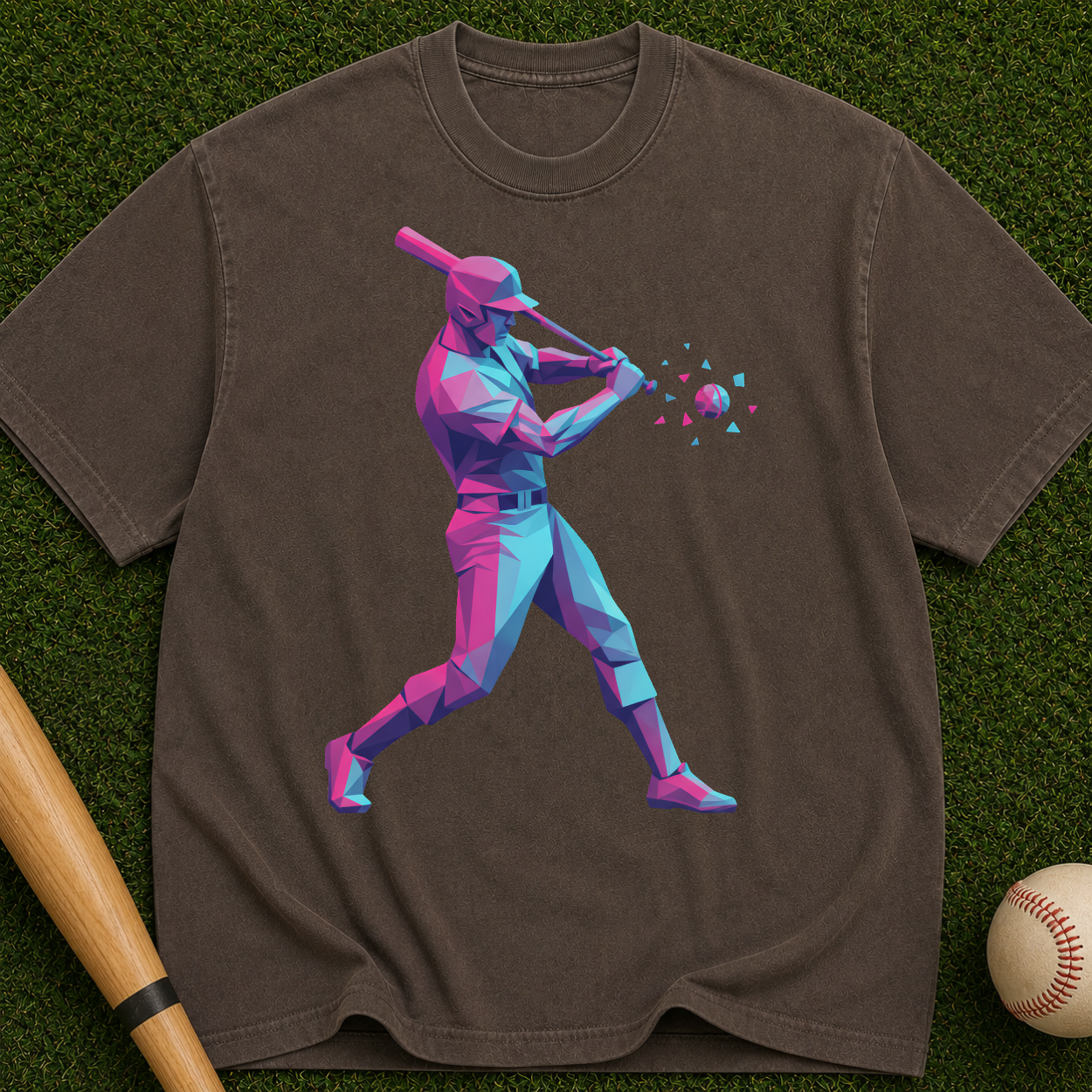 Baseball Batter Graphic T-Shirt