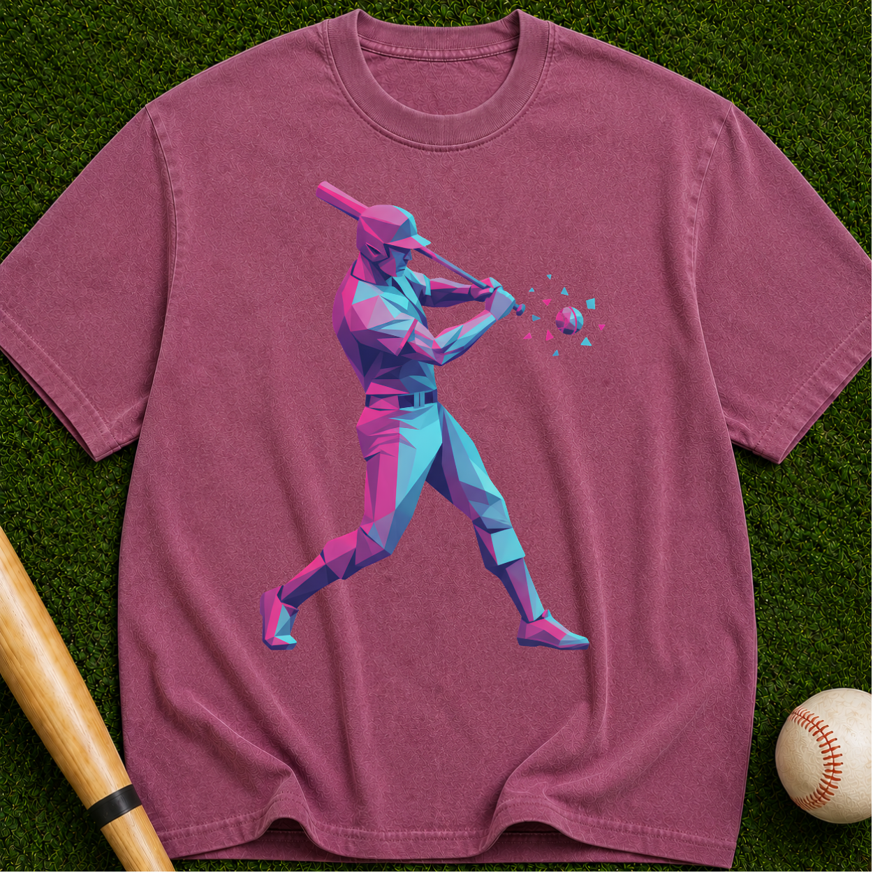 Baseball Batter Graphic T-Shirt