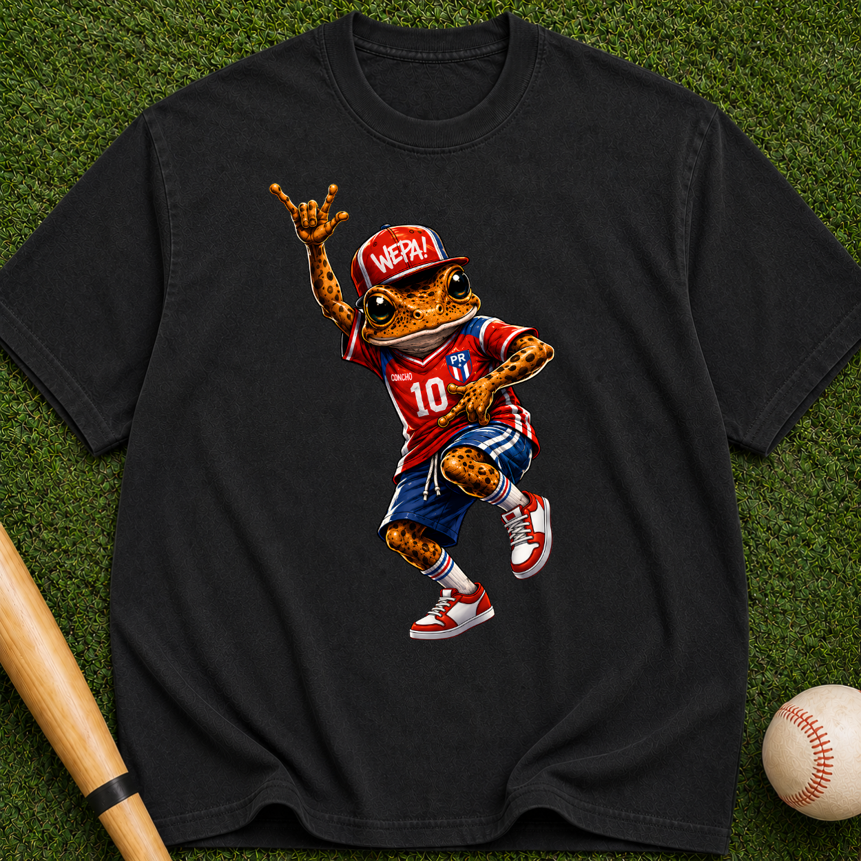 Baseball Graphic T-Shirt — Retro Streetwear Baseball Tee