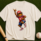 Baseball Graphic T-Shirt — Retro Streetwear Baseball Tee