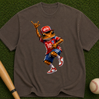 Baseball Graphic T-Shirt — Retro Streetwear Baseball Tee