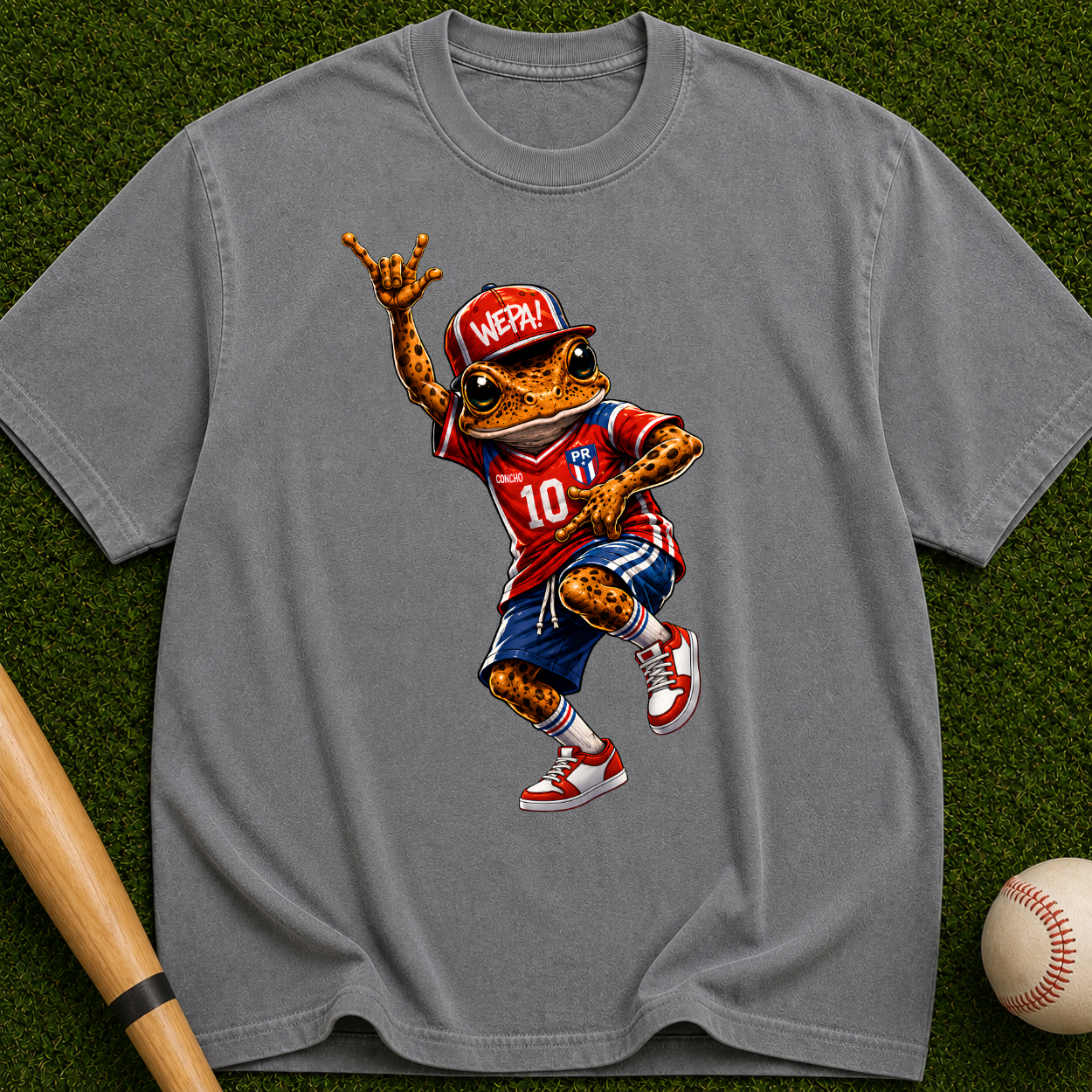 Baseball Graphic T-Shirt — Retro Streetwear Baseball Tee