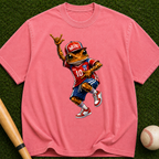 Baseball Graphic T-Shirt — Retro Streetwear Baseball Tee