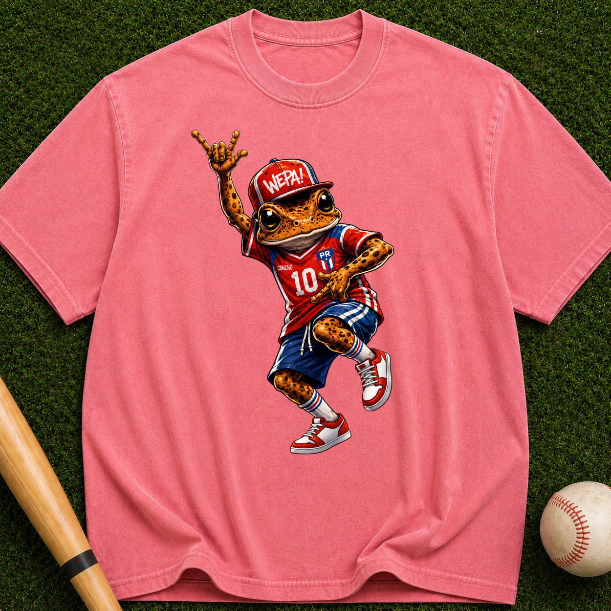 Baseball Graphic T-Shirt — Retro Streetwear Baseball Tee